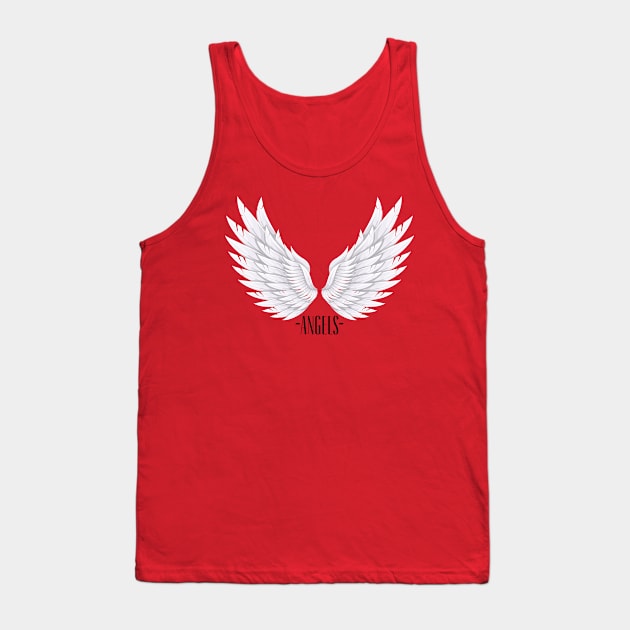 Angel Wings Tank Top by TeeTee Design